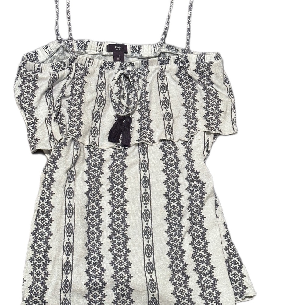 Black and White Patterned Camisole